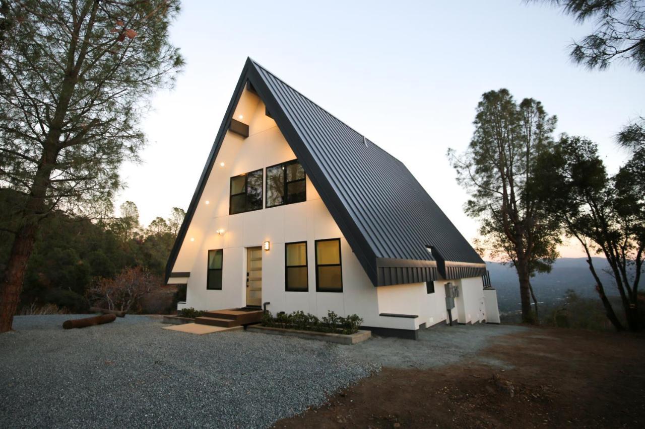 High End A-Frame - Hot Tub - Awesome Views - Yosemite - Electric Vehicle Friendly - Sleeps 10 Villa Oakhurst Exterior foto